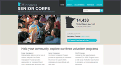 Desktop Screenshot of mnseniorcorps.org
